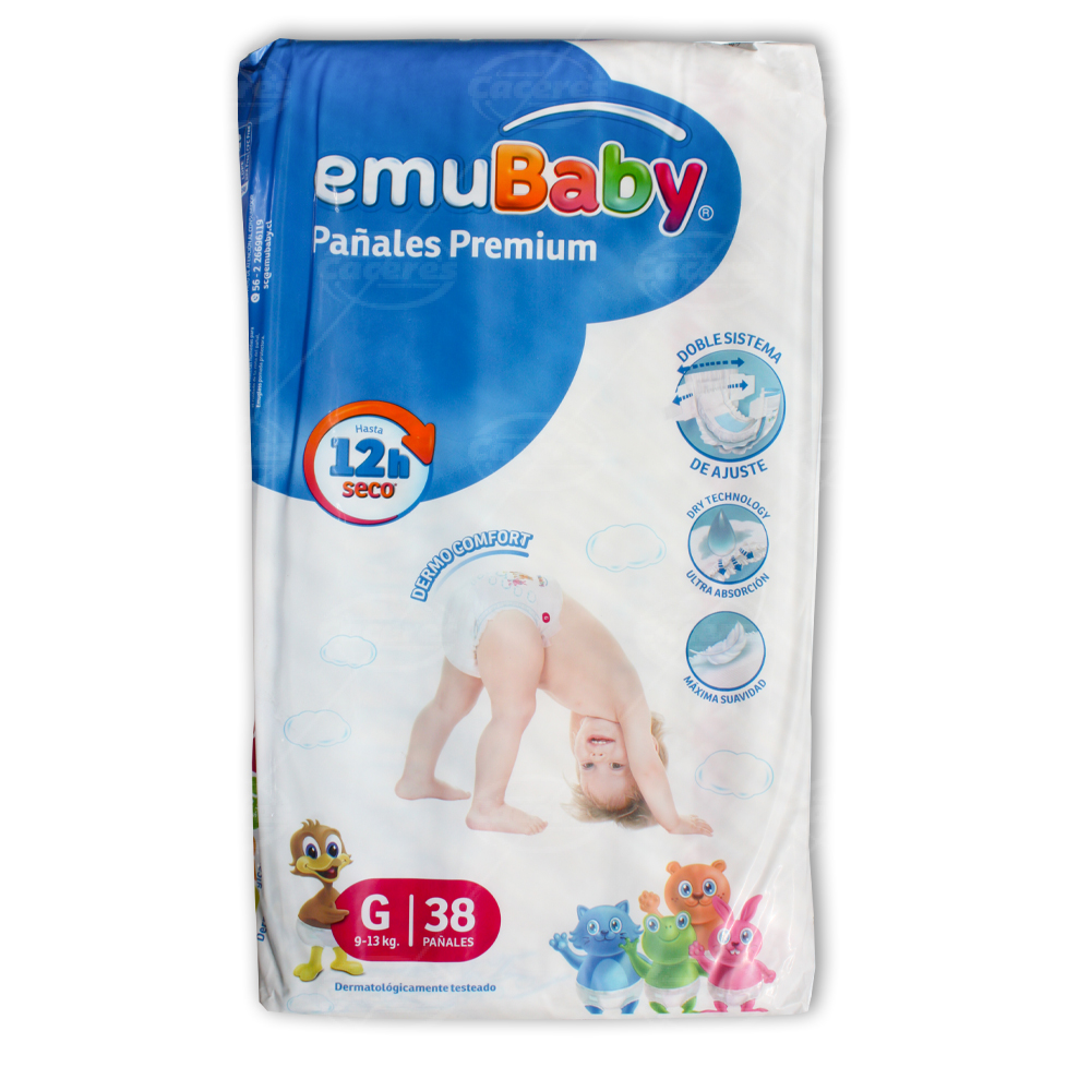 Rectángulo Disfraz busto Emubaby Premium talla G 38 unids. - Pañales Paenco Pañales para bebes y  adultos Av. Irarrazaval # 3196 Ñuñoa Metro Chile-España